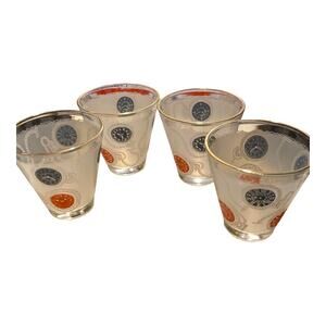 Shot Glasses Vintage/Antique Clocks & Chains 3"T x 3"W